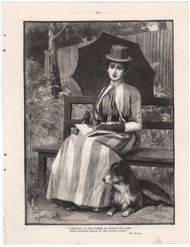 original engravings from The Girl's Own Paper (1888-1890)